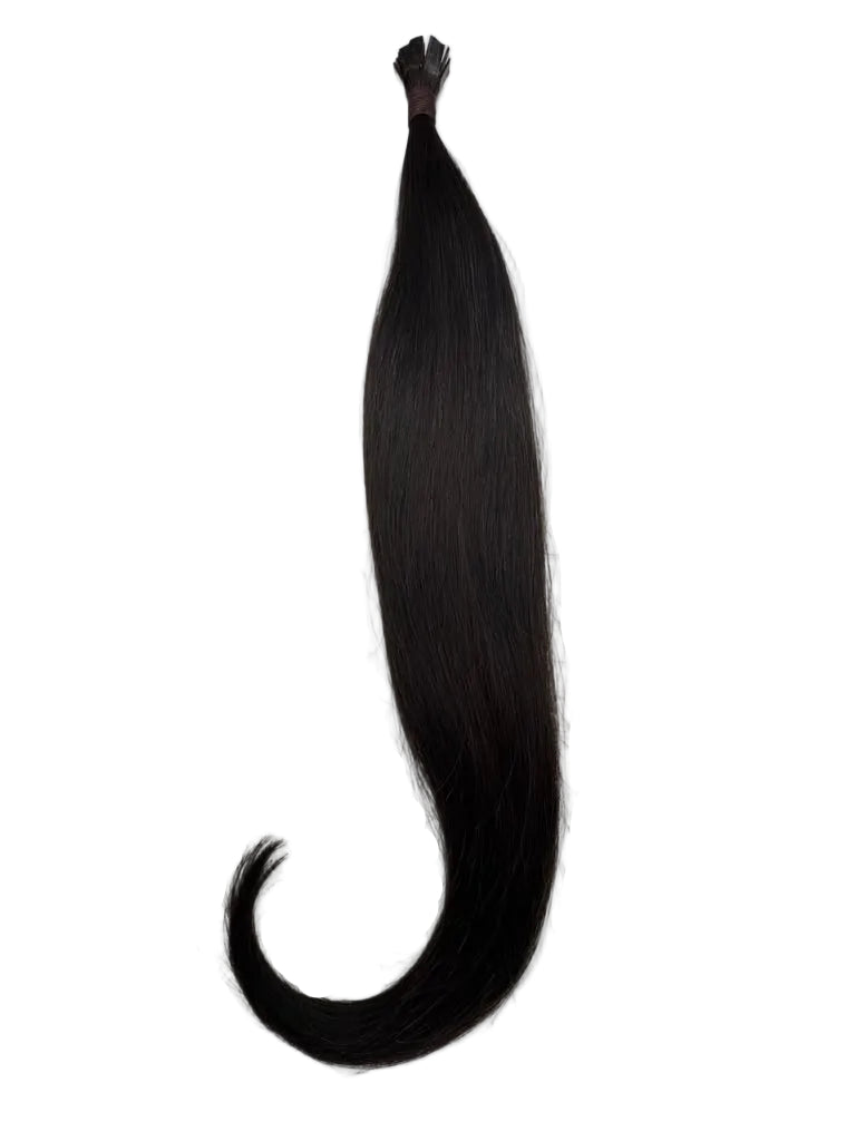 GVA Hair keratin-tip extensions — shade 1B-1B/2