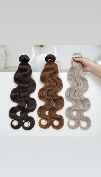 Invisible tapes wavy