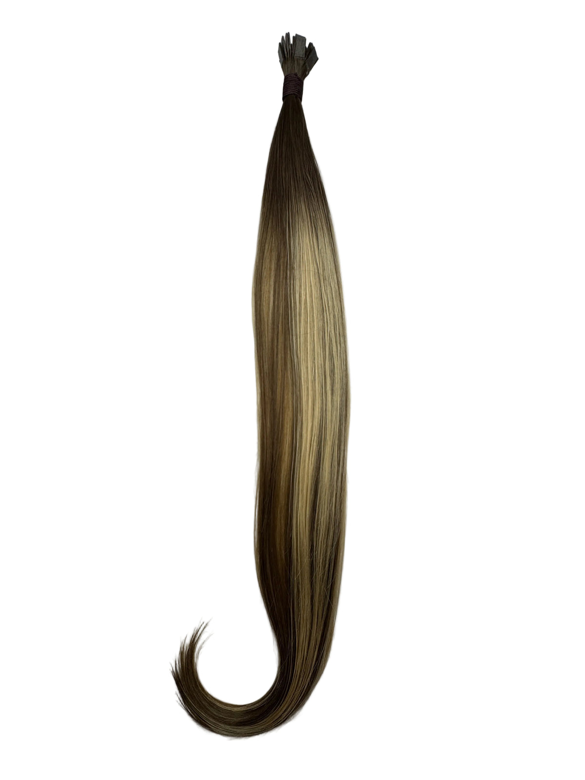 GVA Hair keratin-tip extensions — shade 6/10NN PIANO